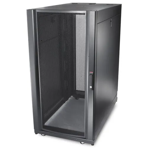 APC NetShelter SX Server Rack Enclosure 24U Shock Packaging 1250 lbs Black 1200H x 600W x 1070D mm