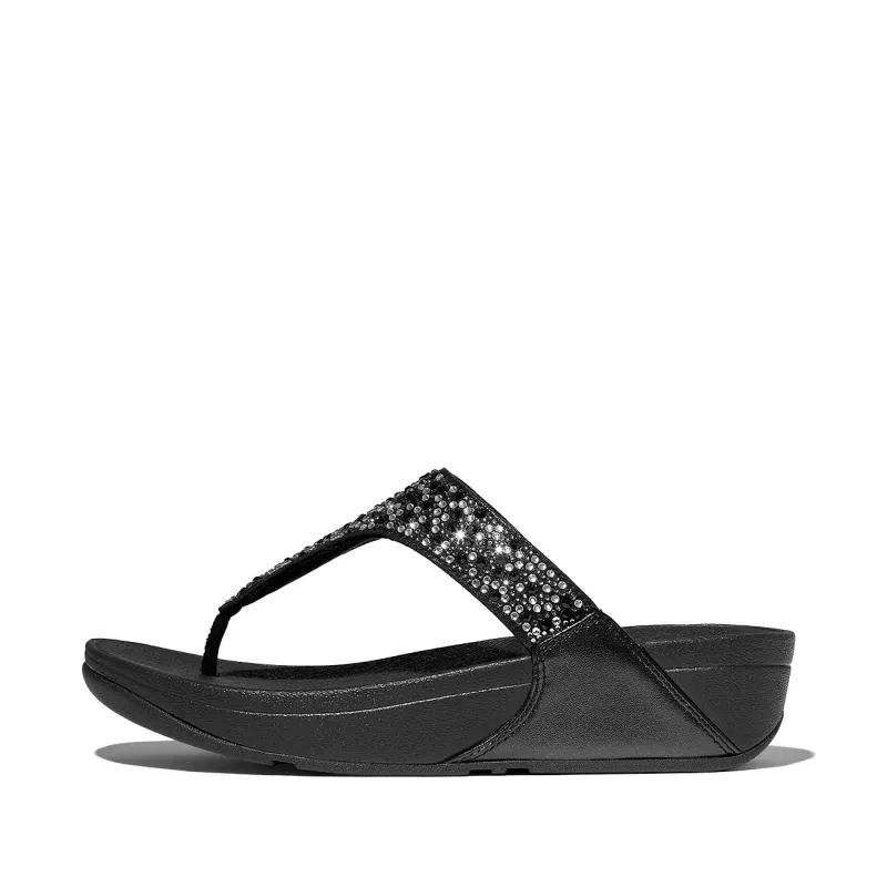 Women's sandals FitFlop Lulu Crystal-Mix Toe-Post