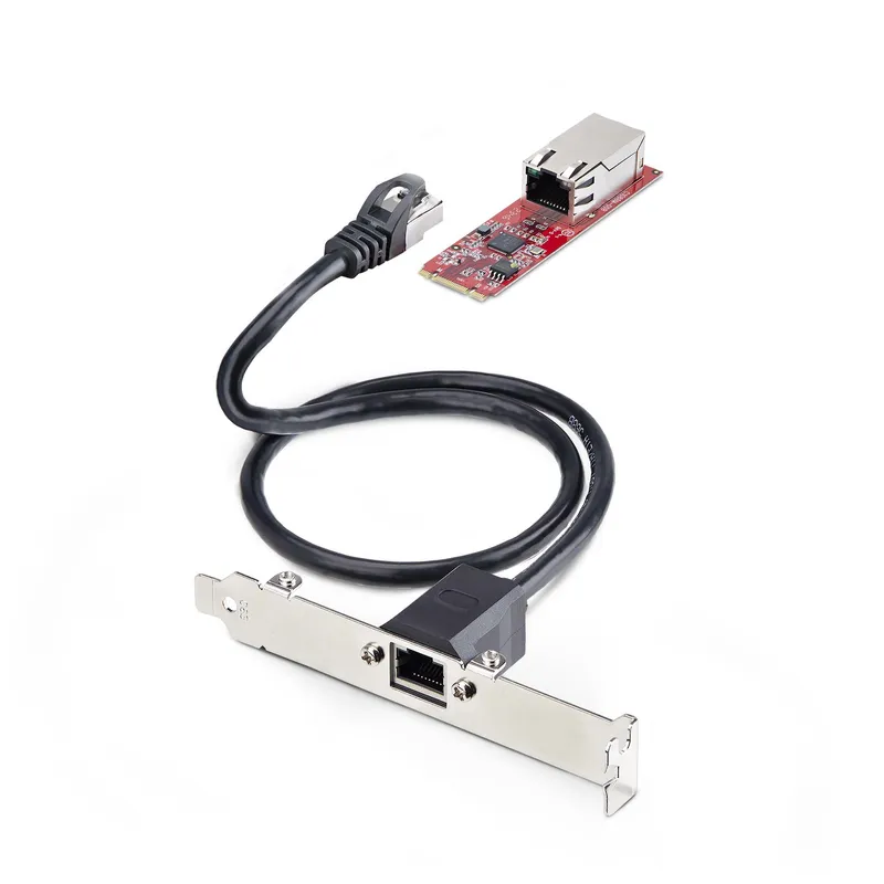 StarTech.com 1-Port 2.5GbE M.2 2280 Network Card. Multi-Gigabit Speeds