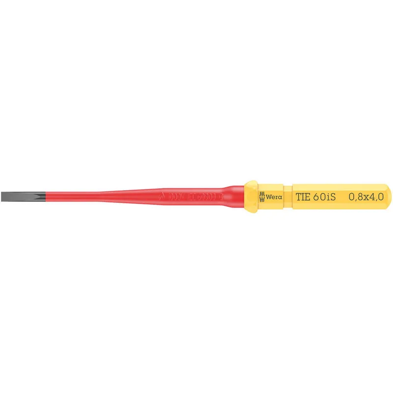 Wera Kraftform Kompakt 60Is VDE Insulated Slotted Screwdriver Blade