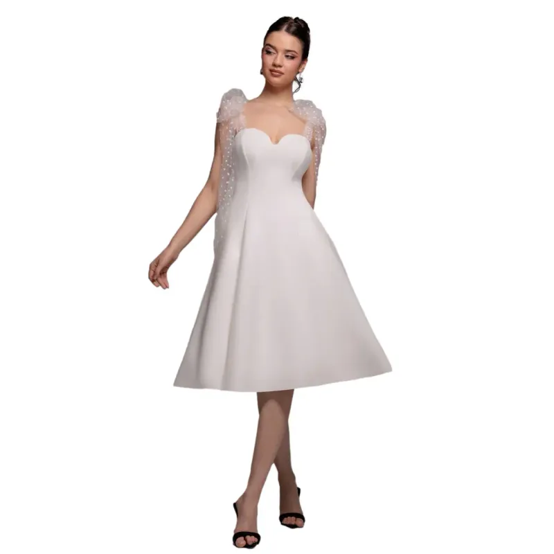 Women's A-line dress Goddiva Bella Midi