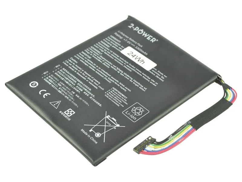 2-Power 7.4v. 2 cell. 24Wh Laptop Battery - replaces EP101