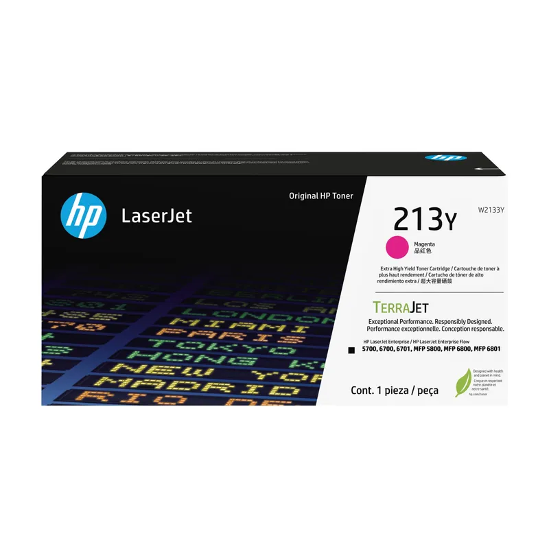 HP W2133Y/213Y Toner cartridge magenta extra High-Capacity. 12K pages