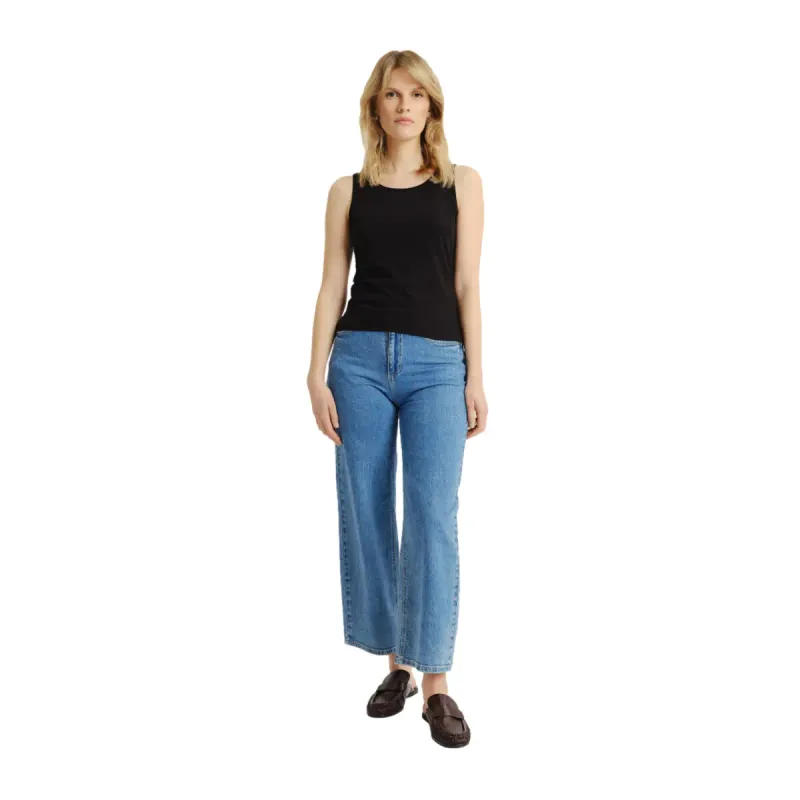 Women's fitted tank top Greenpoint Basic May