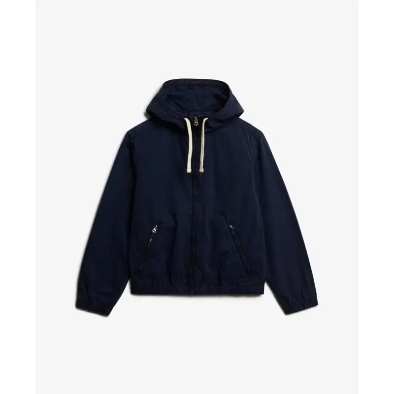 Women's washed twill hoodie Superdry