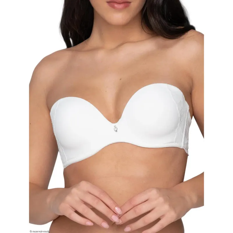 Padded strapless bra for women Luna Melody Mariage