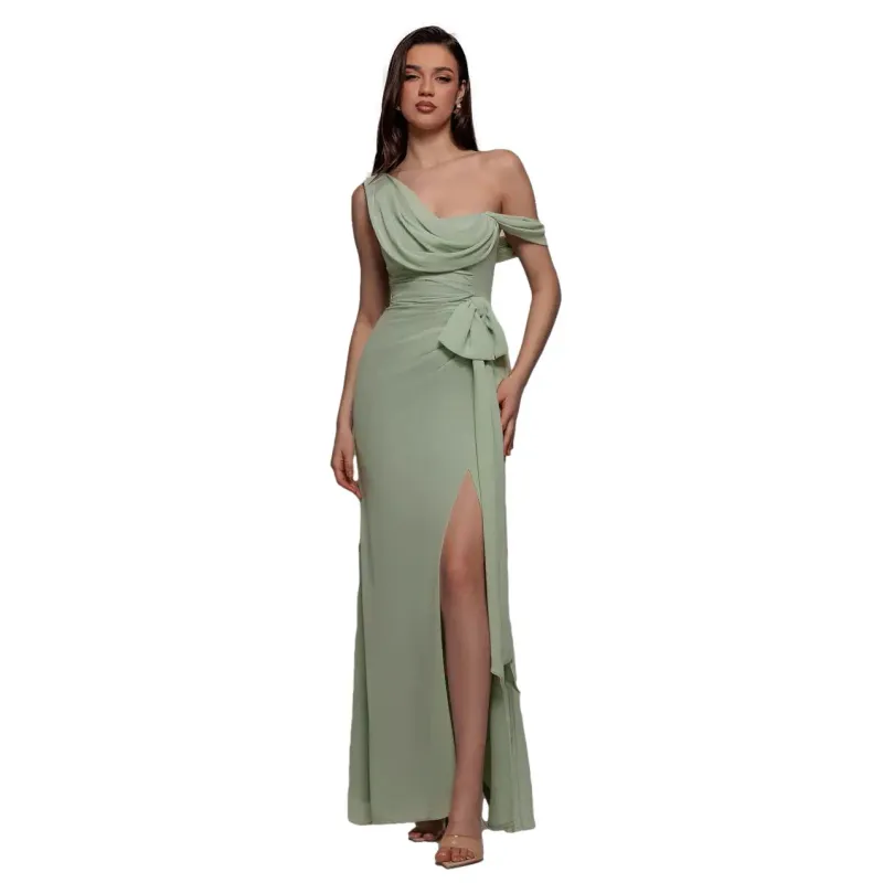 Asymmetrical Dress Women's Goddiva Maxi