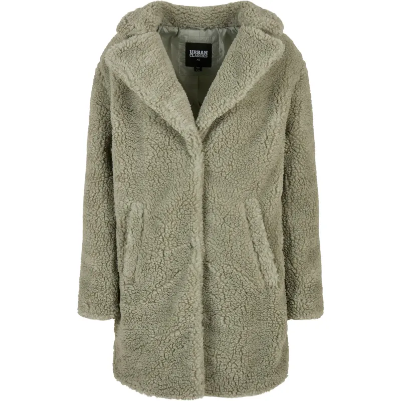 Women's coat Urban Classics oversized sherpa- large sizes