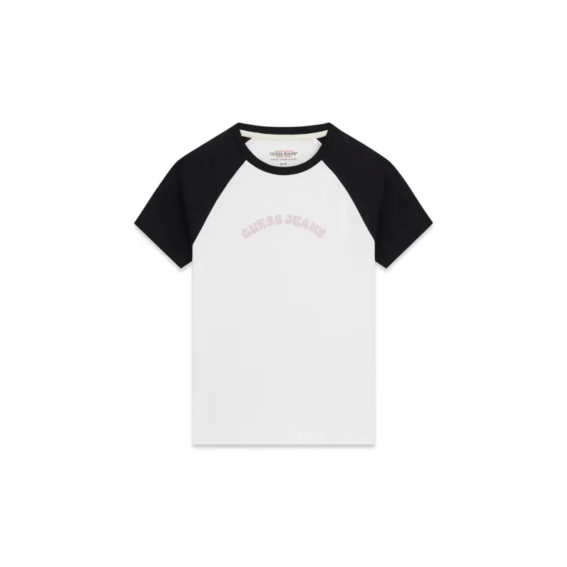 Women's T-shirt Guess Slim Raglan Piping