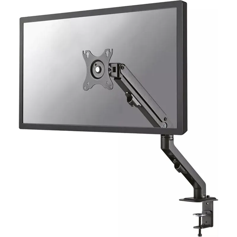 Neomounts FPMA-D650BLACK 17-27" Coil Spring Full Motion Desk Mount Single Monitor Arm - Black