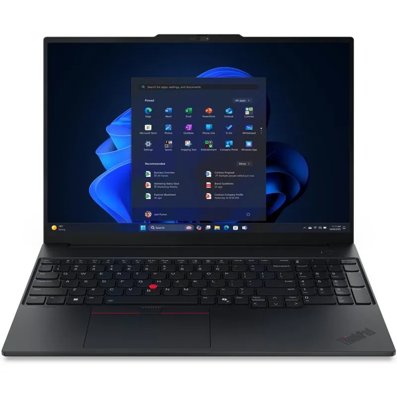 Refurbished Lenovo ThinkPad E16 Gen 3 Intel Core Ultra 5 225U 16GB RAM 512GB SSD 16" Windows 11 Pro Laptop