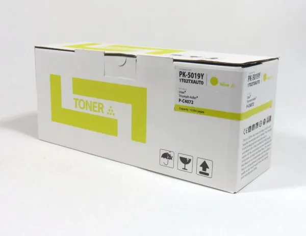 Data Direct UTAX PK5019 PC4072DN Toner Yellow Compatible 1T02TXAUT0
