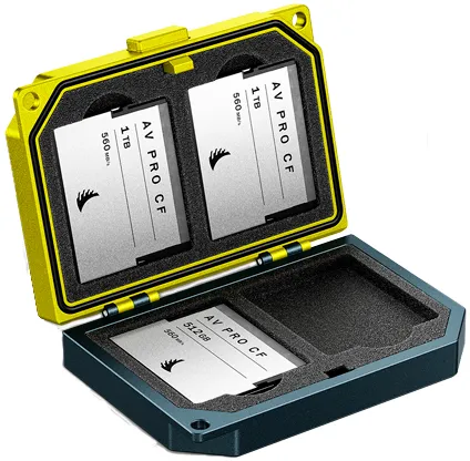 Angelbird Technologies Media Tank memory card case 4 cards Aluminium B
