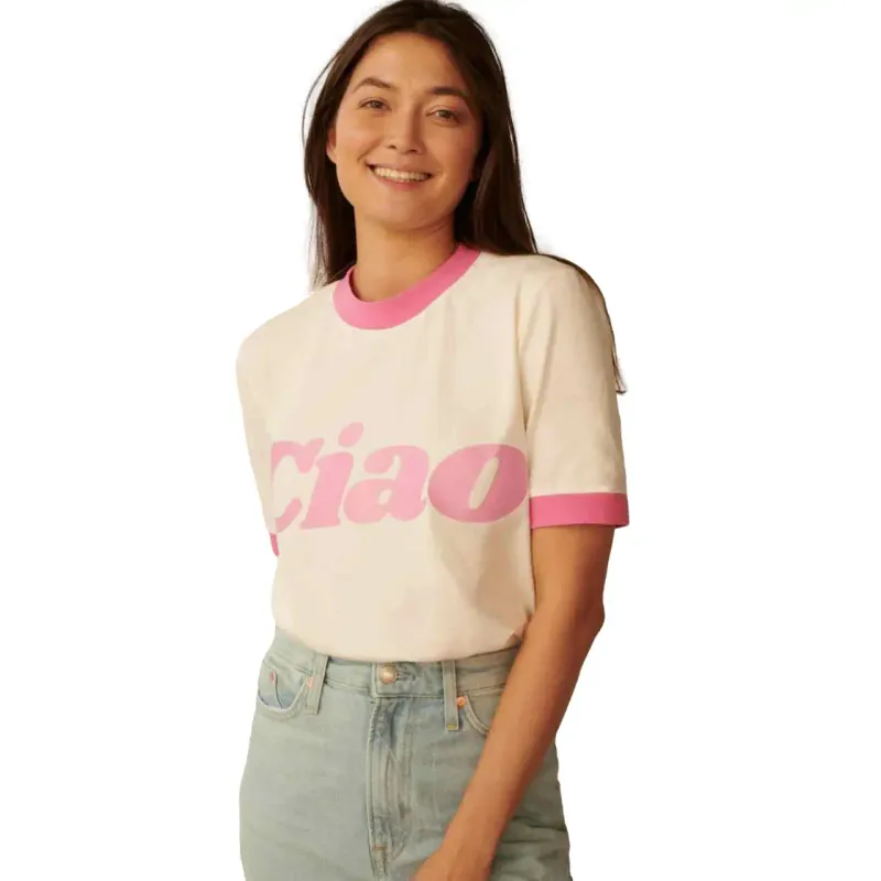 Women's T-shirt She is Sunday Ciao