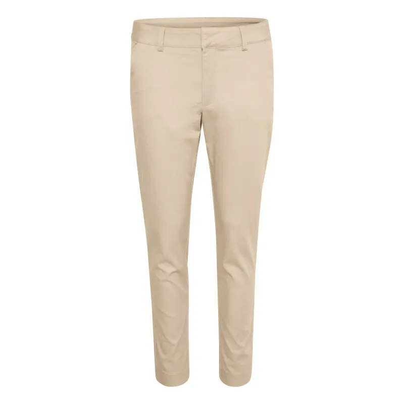 Women's 7/8 chino Trousers KAFFE Lea