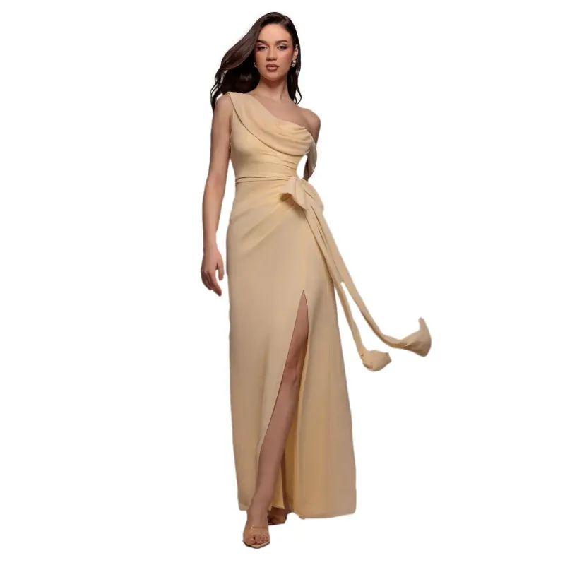Asymmetrical Dress Women's Goddiva Maxi