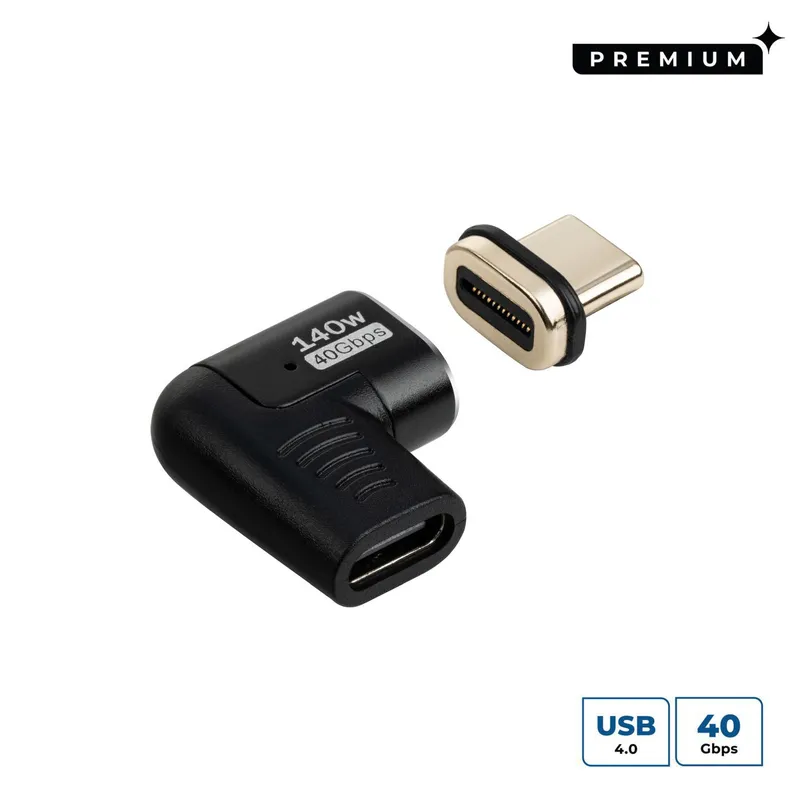 Microconnect MC-USB4CCMF-MAGNETIC USB cable USB4 Gen 3x2 0 m USB C Bla