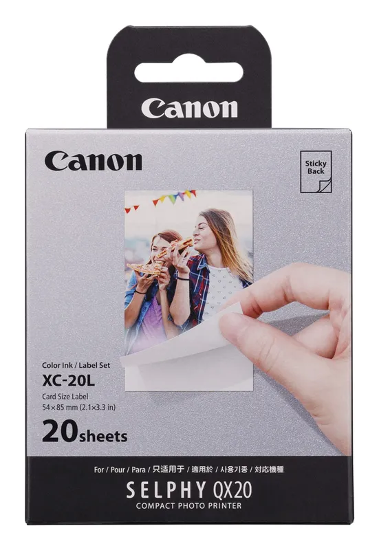 Canon 6755C002/XC-20L Photo cartridge Etikettes 54x85mm. 20 pages for