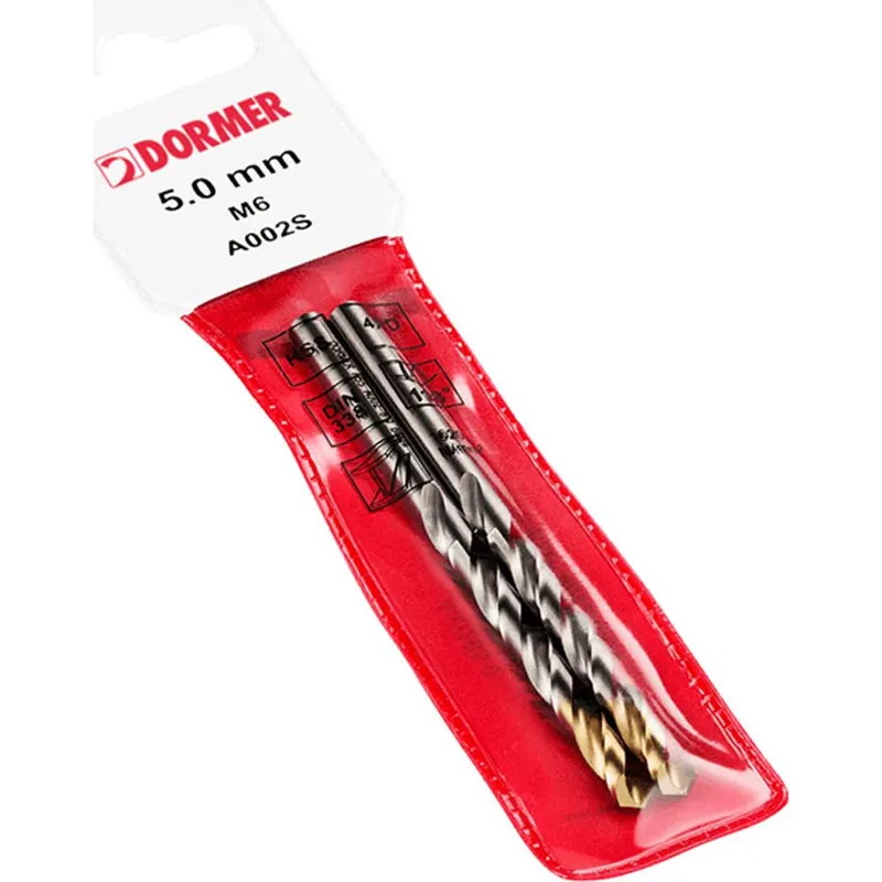 Dormer A002 HSS TiN Jobber Drill Bit