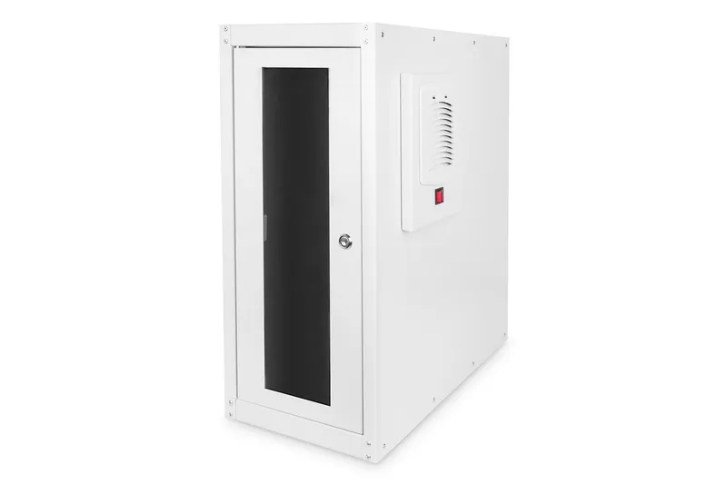 Digitus Computer housing with in-built filter fan and levelling feet