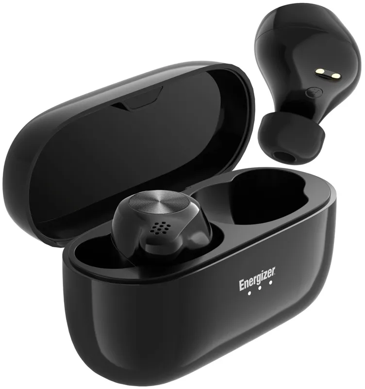 Energizer TWS40BK headphones/headset Wireless In-ear Calls/Music USB Type-C Bluetooth Black
