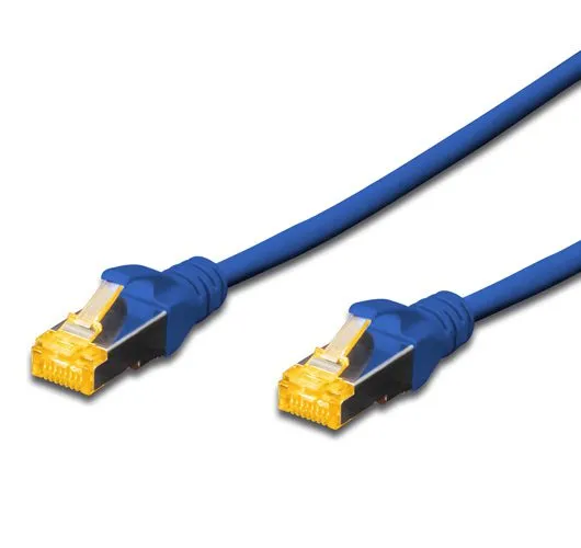 FDL 0.25M CAT.6a 10Gb S-FTP LSZH PATCH CABLE - BLUE