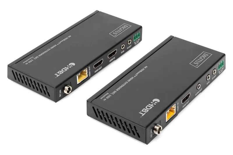 Digitus 4K HDBaseT™ HDMI extender set. 150 m