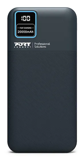 Port Designs 907002 power bank Lithium Polymer (LiPo) 20000 mAh Black