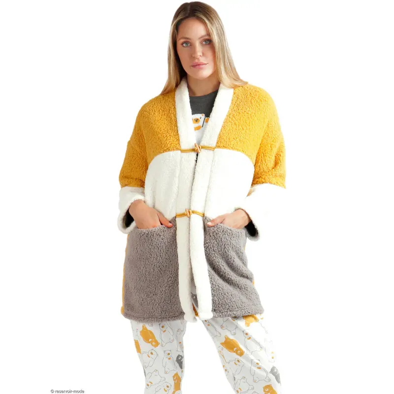 Women's Indoor Fleece Admas Warm Hugs