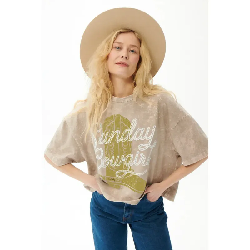 Women's T-shirt She is Sunday Texas