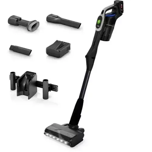 Bosch BBS1041GGB stick vacuum/electric broom Battery Dry HEPA Bagless 0.4 L Black, Graphite 4 Ah