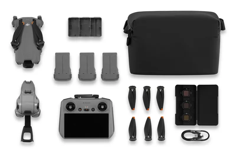 DJI MINI 5 PRO FLY MORE COMBO ( RC 2) 4 rotors Quadcopter 50 MP 3840 x 2160 pixels 2788 mAh Black Grey