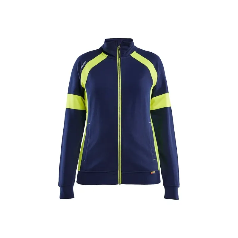 Women's high-visibility zip-up sweatshirt Blaklader