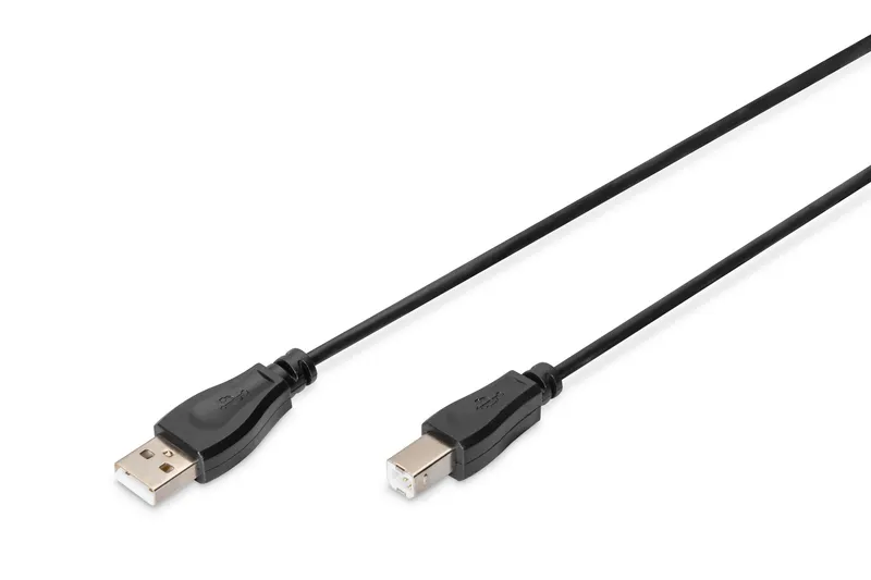 Digitus USB-A - USB-B connection cable. 1.8m