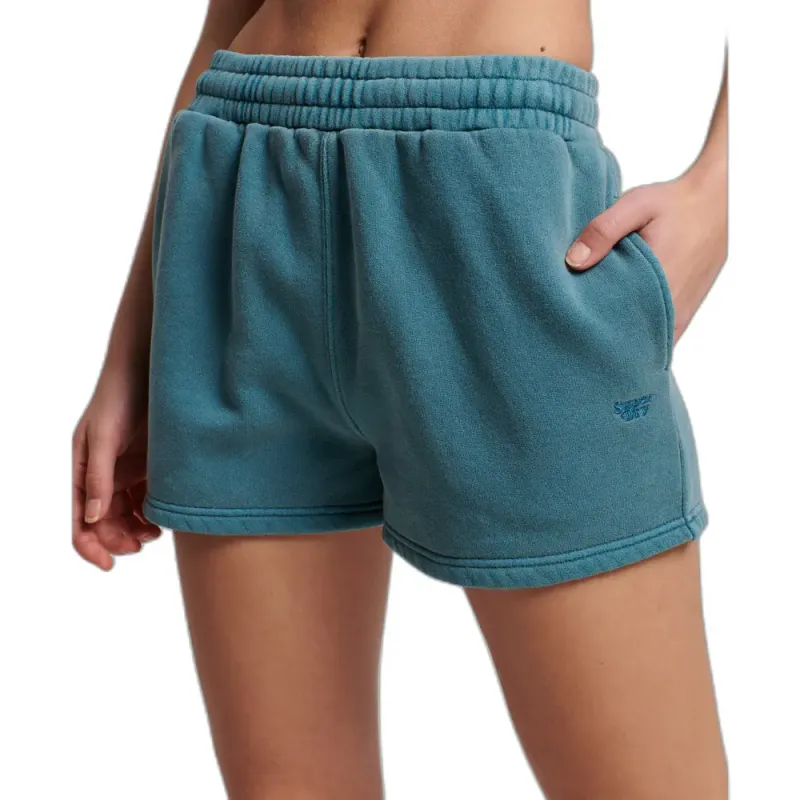 Women's washed out sweat shorts Superdry Vintage