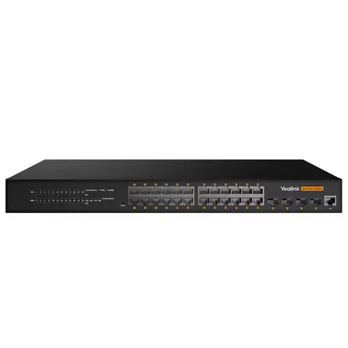 Yealink RCH240 Managed L2+ Gigabit Ethernet (10/100/1000) Power over Ethernet (PoE) Black