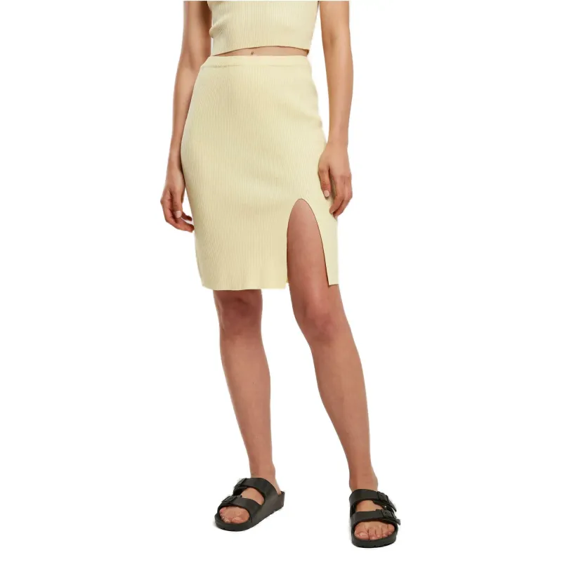 Ribbed knit skirt for women Urban Classics GT