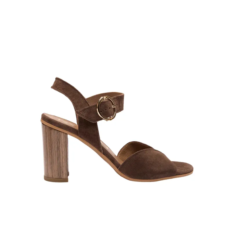 Women's heeled sandals Ryłko Daga