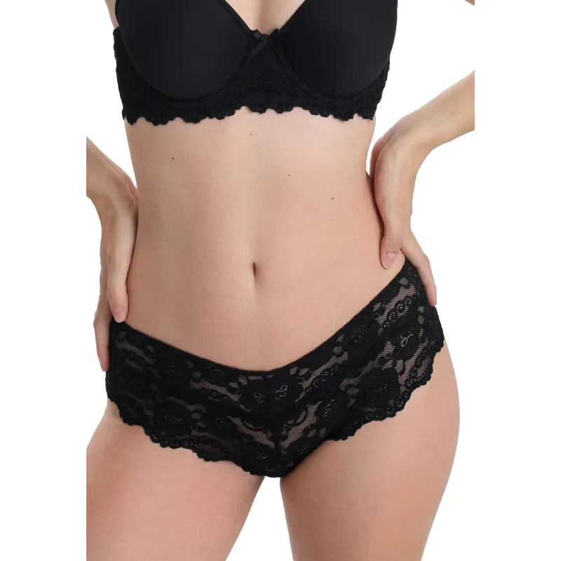Women's mid-rise panties Sassa Classic Lace