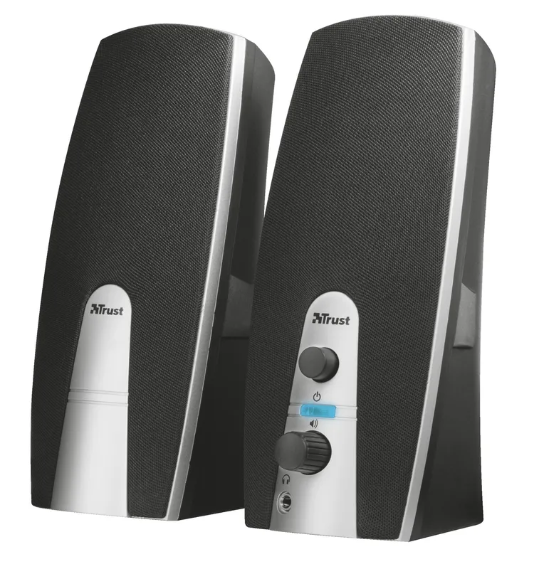 Trust MiLa 2.0 Speaker Set Black Silver Wired 5 W