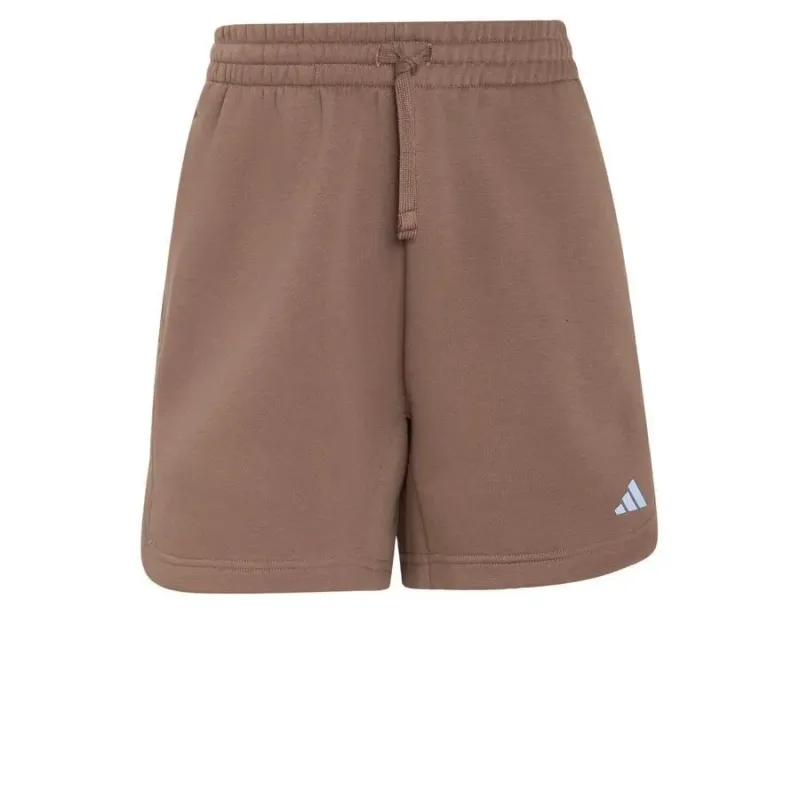 Women's Fleece Shorts adidas Studio 3-Stripes