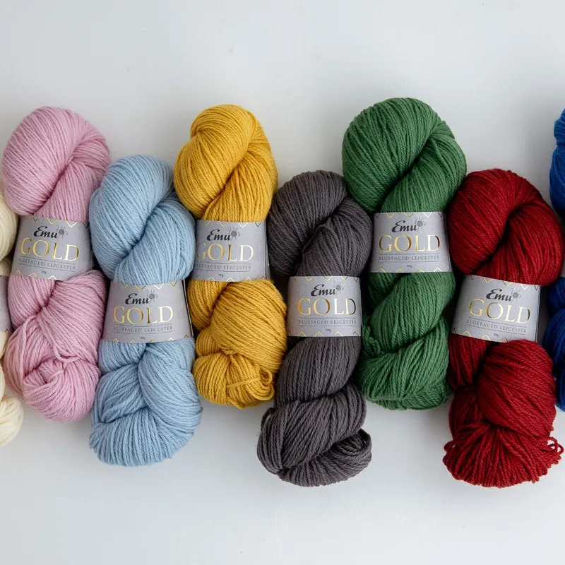Emu Gold Bluefaced Leicester DK Yarn Morning Mist 004 100g
