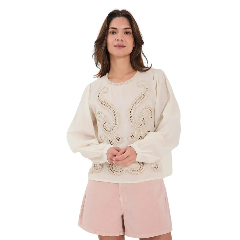 Long sleeve blouse for women Norr Fen