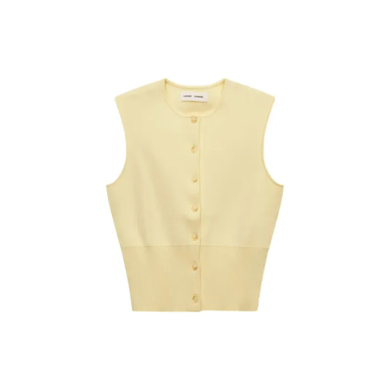 Women's Knit Gilet Samsoe Samsoe Saanne