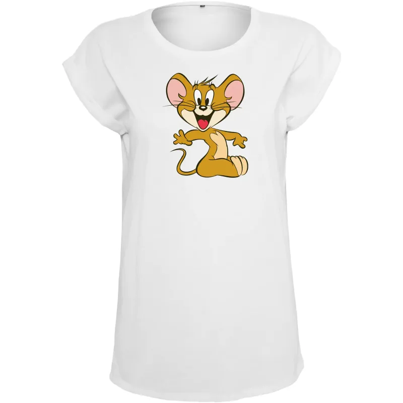 Women's large size T-shirt Merchcode Tom & Jerry Mouse
