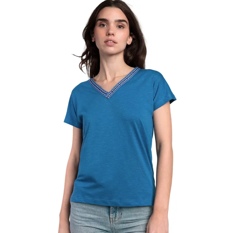 Women's V-neck T-shirt Admas Mexico