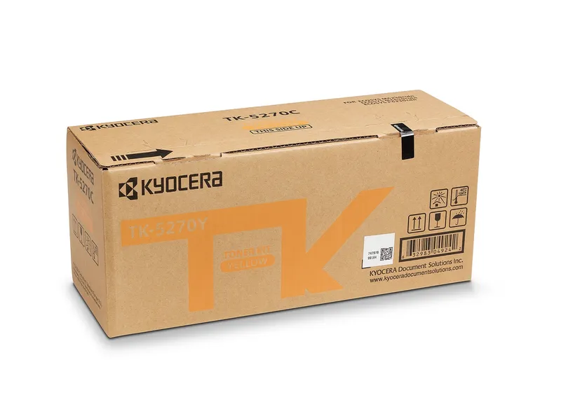 Kyocera 1T02TVANL0/TK-5270Y Toner-kit yellow. 6K pages ISO/IEC 19752 f