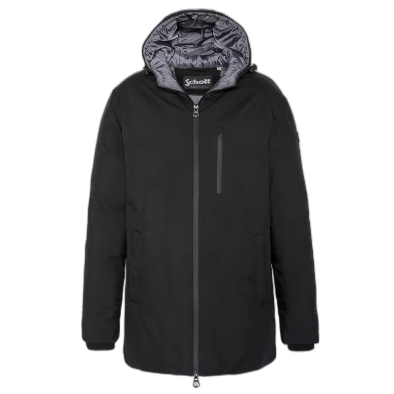 Welded zippedPuffer Jacket Schott