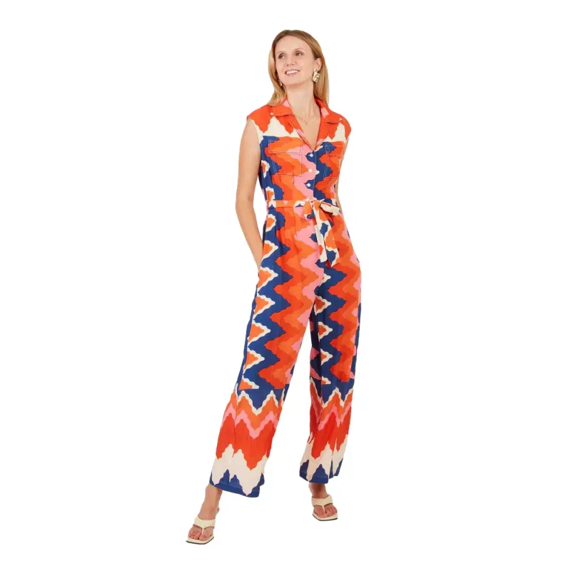Women's sleeveless jumpsuit Derhy Yellowstone