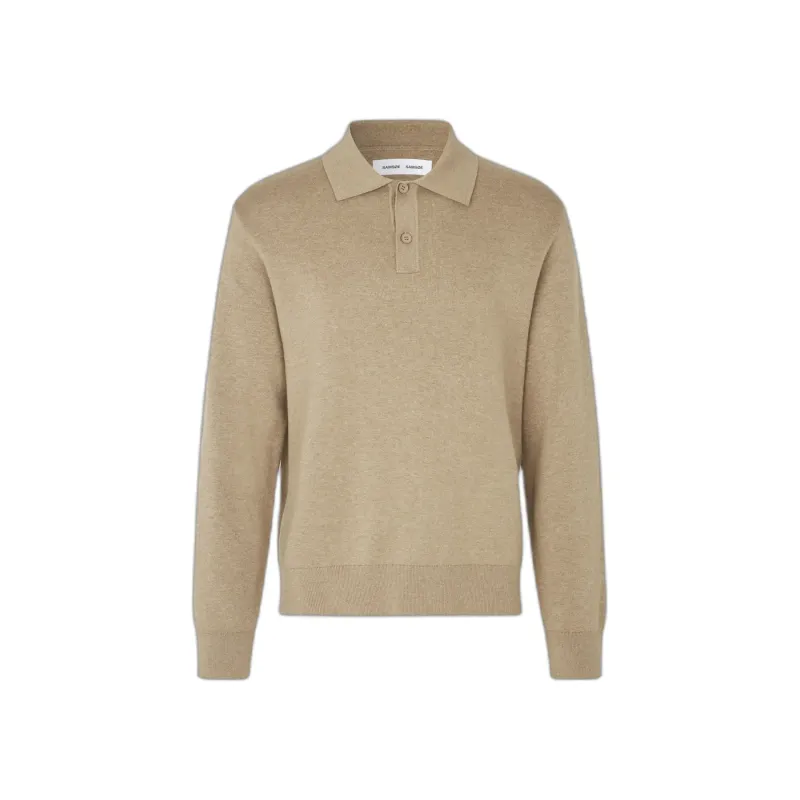 Long Sleeve Polo Samsoe Samsoe Sanino